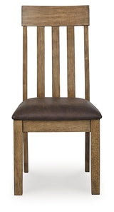 Urbinforte Light Brown Extension Dining Room Set from Ashley Furniture - Luna Furniture