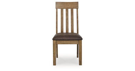 Urbinforte Light Brown Dining Chair, Set of 2 from Ashley - Luna Furniture