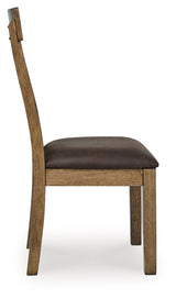 Urbinforte Light Brown Extension Dining Room Set from Ashley Furniture - Luna Furniture
