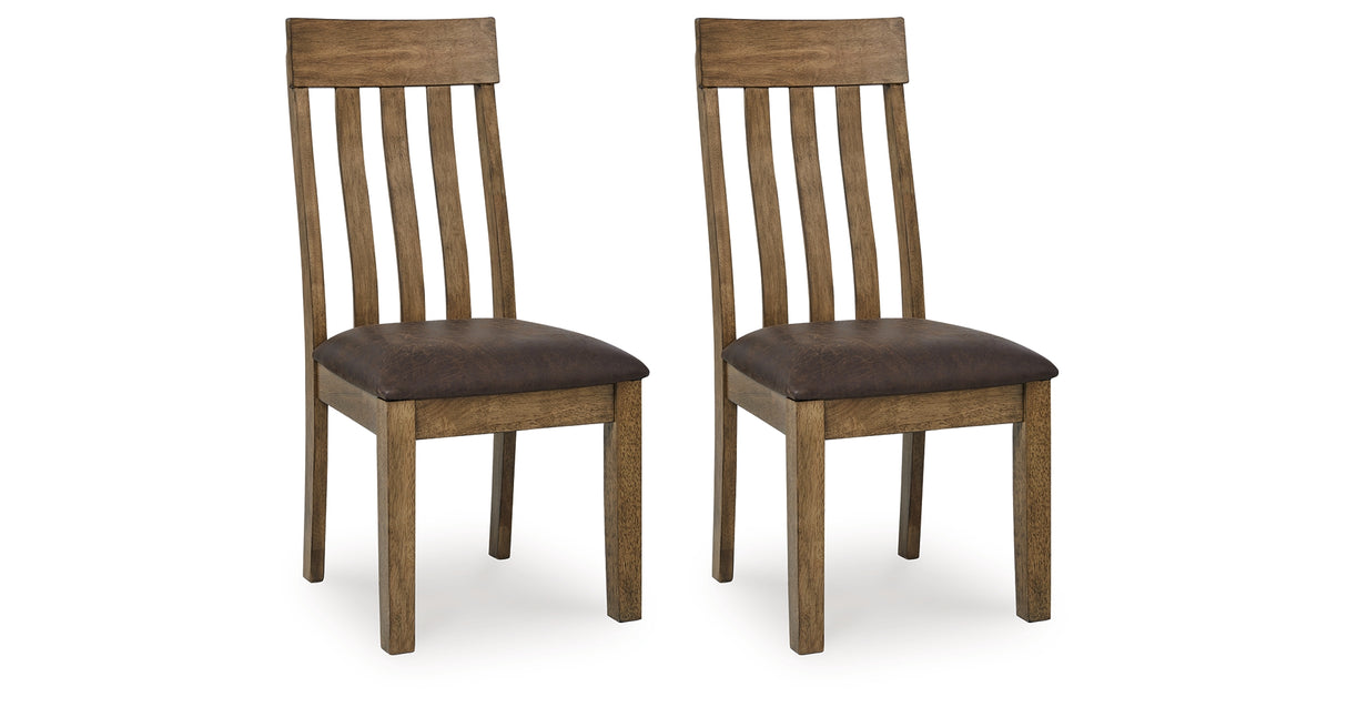 Urbinforte Light Brown Dining Chair, Set of 2 from Ashley - Luna Furniture