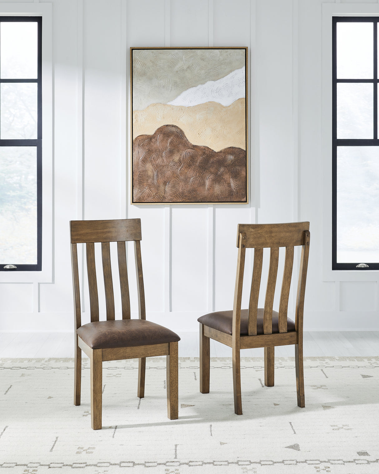 Urbinforte Light Brown Extension Dining Room Set from Ashley Furniture - Luna Furniture