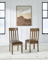 Urbinforte Light Brown Extension Dining Room Set from Ashley Furniture - Luna Furniture
