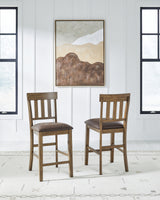 Greddinton Multi Counter Height Barstool, Set of 2 from Ashley Furniture - Luna Furniture