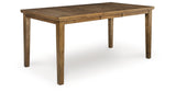 Urbinforte Light Brown Counter Height Dining Extension Table from Ashley - Luna Furniture