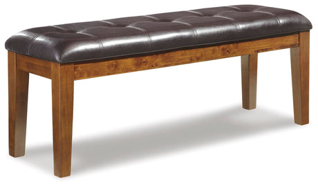 Ralene Medium Brown Dining Bench from Ashley Furniture - Luna Furniture