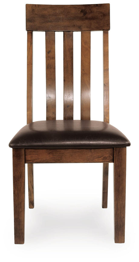 Ralene Medium Brown Dining Chair, Set of 2 from Ashley - Luna Furniture