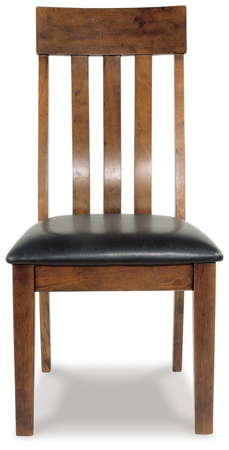 Ralene Medium Brown Dining Table and 6 Chairs and Bench from Ashley Furniture - Luna Furniture
