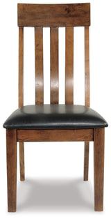 Ralene Medium Brown Dining Chair, Set of 2 from Ashley Furniture - Luna Furniture