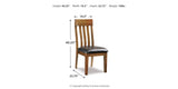 Ralene Medium Brown Dining Table and 2 Chairs and Bench from Ashley Furniture - Luna Furniture