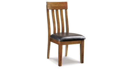 Ralene Dining Table and 4 Chairs in Medium Brown from Ashley - Luna Furniture