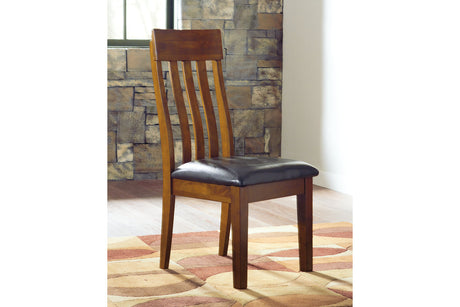 Ralene Medium Brown Dining Table and 4 Chairs and Bench from Ashley Furniture - Luna Furniture