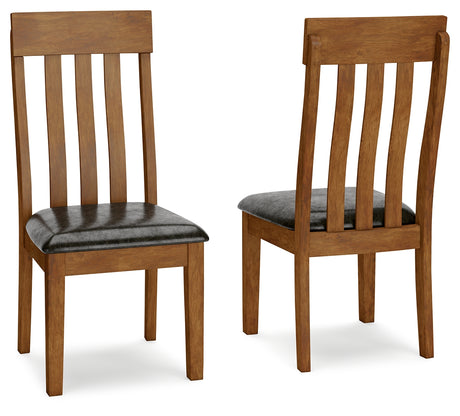 Ralene 2-Piece Dining Room Chair in Medium Brown from Ashley Furniture - Luna Furniture