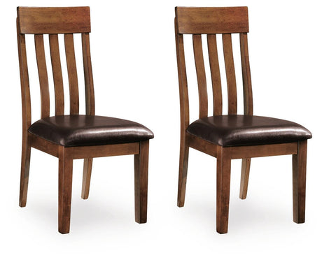 Ralene Medium Brown Dining Chair, Set of 2 from Ashley - Luna Furniture