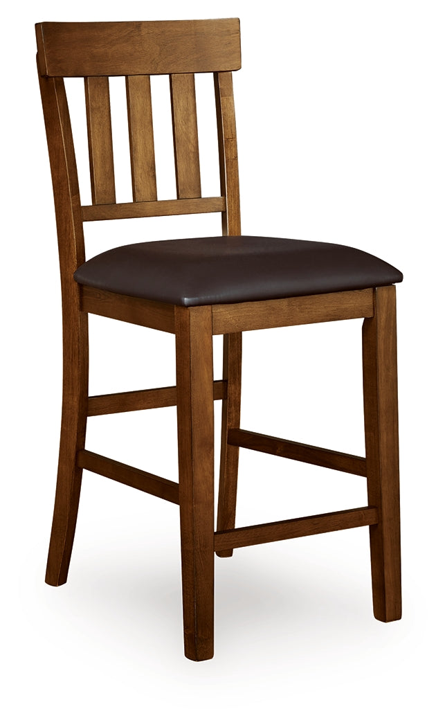 Ralene 2-Piece Bar Stool in Medium Brown from Ashley - Luna Furniture