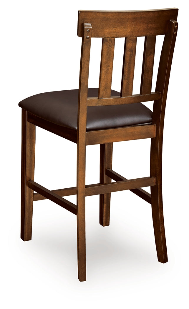 Ralene 2-Piece Bar Stool in Medium Brown from Ashley - Luna Furniture