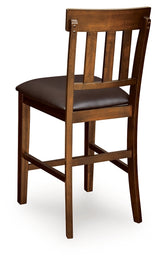 Ralene 2-Piece Bar Stool in Medium Brown from Ashley - Luna Furniture