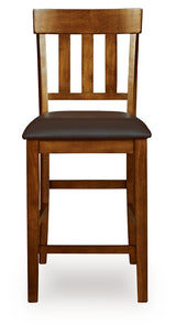 Ralene 2-Piece Bar Stool in Medium Brown from Ashley - Luna Furniture