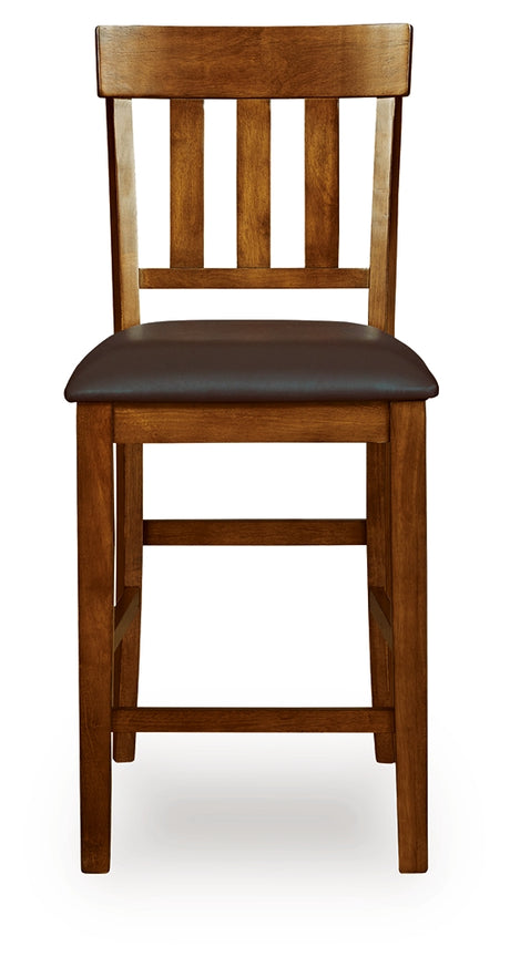 Ralene 2-Piece Bar Stool in Medium Brown from Ashley Furniture - Luna Furniture