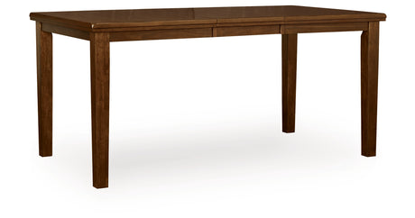 Ralene Medium Brown Counter Height Dining Table and 4 Barstools from Ashley - Luna Furniture