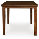 Ralene Medium Brown Counter Height Dining Extension Table from Ashley - Luna Furniture