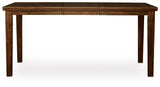 Ralene Medium Brown Counter Height Dining Table and 4 Barstools from Ashley Furniture - Luna Furniture