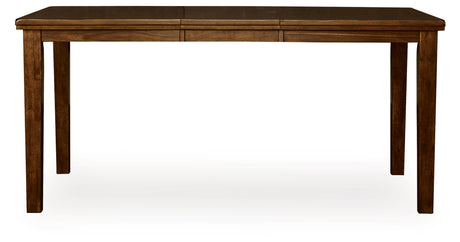 Ralene Medium Brown Counter Height Dining Extension Table from Ashley - Luna Furniture