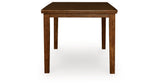Ralene Medium Brown Counter Height Dining Table and 4 Barstools from Ashley Furniture - Luna Furniture