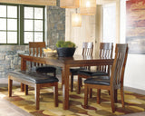 Ralene Medium Brown Dining Bench from Ashley - Luna Furniture