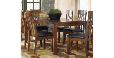Ralene Medium Brown Dining Extension Table from Ashley - Luna Furniture
