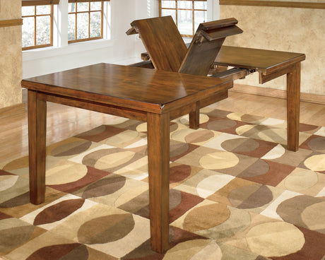 Ralene Medium Brown Dining Extension Table from Ashley - Luna Furniture