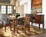 Ralene Medium Brown Dining Bench from Ashley - Luna Furniture