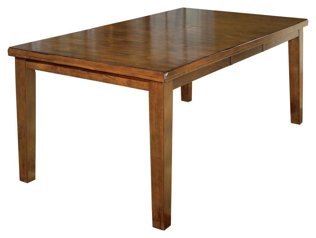 Ralene Dining Table and 4 Chairs in Medium Brown from Ashley Furniture - Luna Furniture