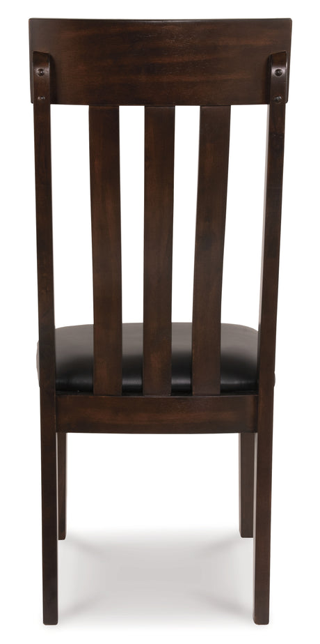 Haddigan 2-Piece Dining Room Chair in Dark Brown from Ashley Furniture - Luna Furniture