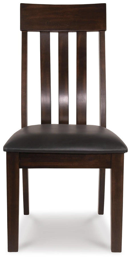 Haddigan 2-Piece Dining Room Chair in Dark Brown from Ashley Furniture - Luna Furniture