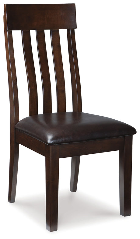 Haddigan Dining Table and 4 Chairs and Bench in Dark Brown from Ashley Furniture - Luna Furniture