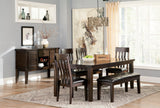 Haddigan 2-Piece Dining Room Chair in Dark Brown from Ashley Furniture - Luna Furniture