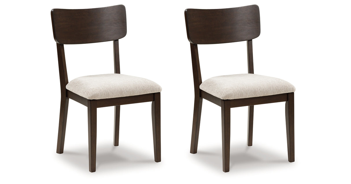 Mallenette Merlot Dining Chair, Set of 2 from Ashley Furniture - Luna Furniture