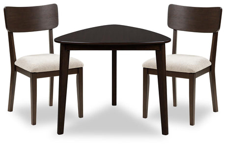 Mallenette Dining Table and 2 Chairs from Ashley Furniture - Luna Furniture