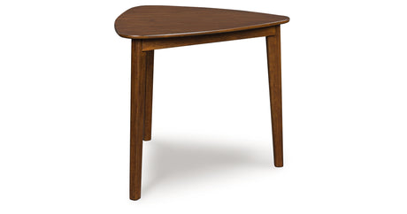 Tameride Brown Triangle Dining Table from Ashley - Luna Furniture