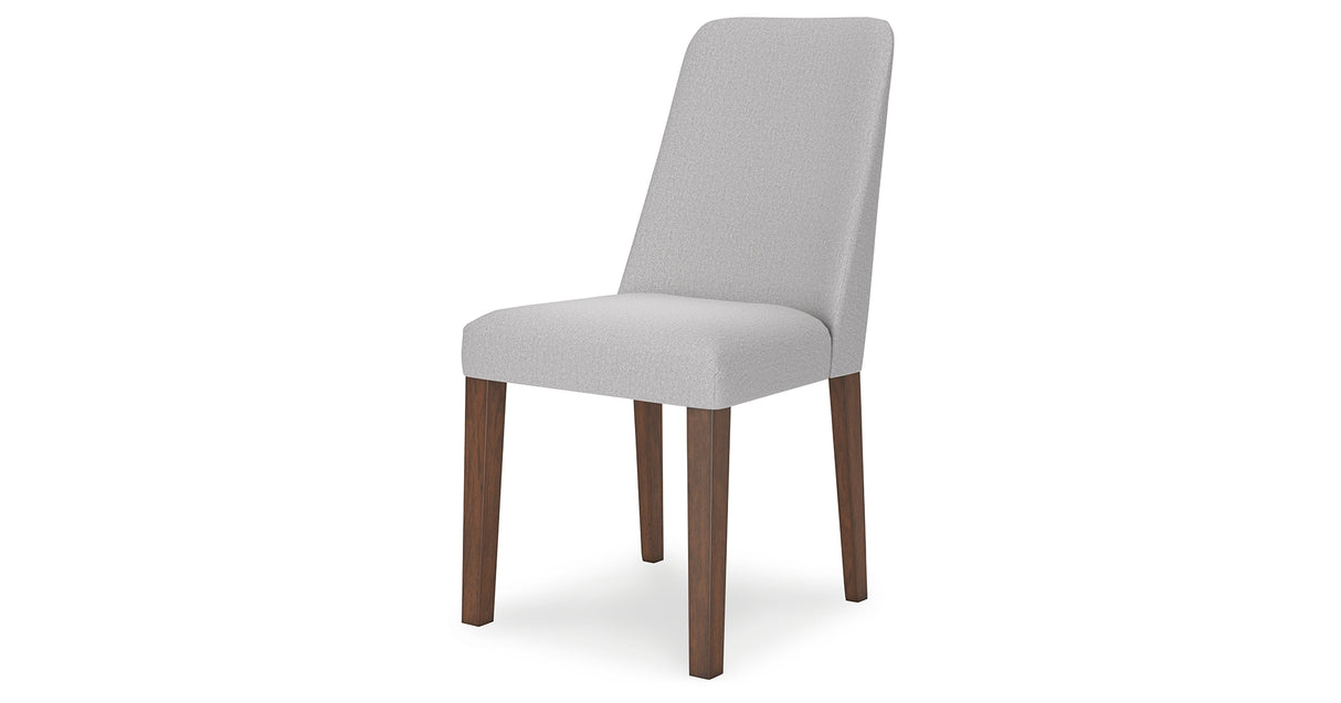 Lyncott Gray/Brown Extension Dining Table and 6 Chairs from Ashley Furniture - Luna Furniture