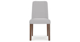 Lyncott Gray/Brown Extension Dining Table and 6 Chairs from Ashley Furniture - Luna Furniture