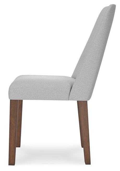 Lyncott Gray/Brown Dining Chair, Set of 2 from Ashley Furniture - Luna Furniture