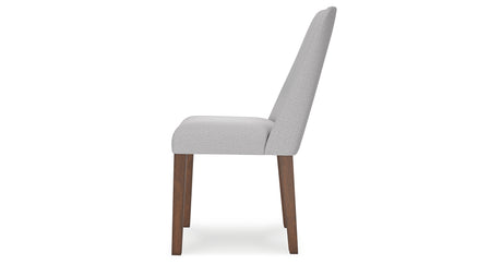 Lyncott Gray/Brown Extension Dining Table and 6 Chairs from Ashley Furniture - Luna Furniture