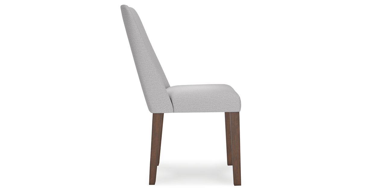 Lyncott Gray/Brown Extension Dining Table and 6 Chairs from Ashley Furniture - Luna Furniture