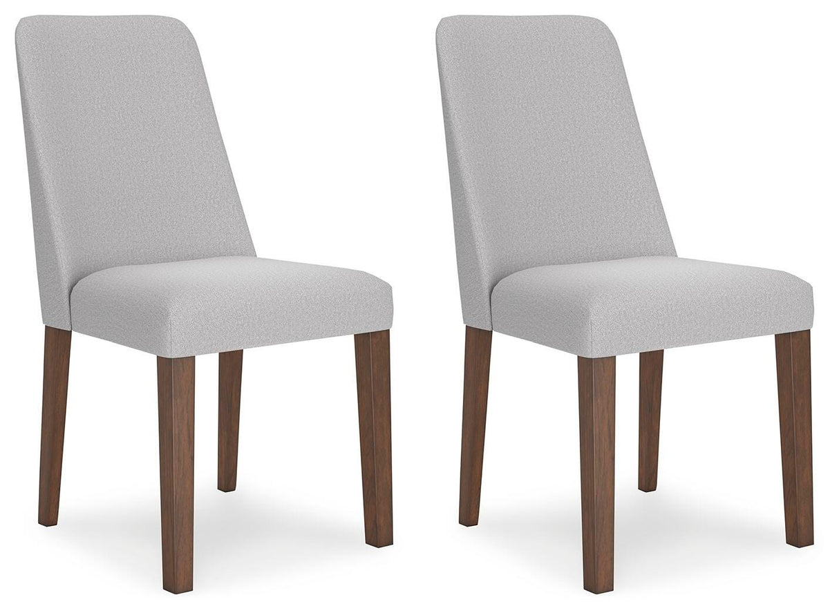 Lyncott Gray/Brown Dining Chair, Set of 2 from Ashley Furniture - Luna Furniture