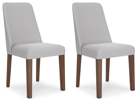 Lyncott Gray/Brown Dining Chair, Set of 2 from Ashley Furniture - Luna Furniture