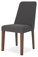Lyncott Charcoal/Brown Dining Chair, Set of 2 from Ashley Furniture - Luna Furniture