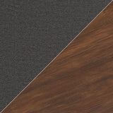 Lyncott Charcoal/Brown Extension Dining Table and 4 Chairs from Ashley Furniture - Luna Furniture