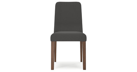 Lyncott Charcoal/Brown Extension Dining Table and 4 Chairs from Ashley Furniture - Luna Furniture
