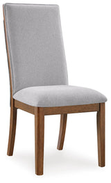 Lyncott Beige/Brown Dining Chair, Set of 2 from Ashley Furniture - Luna Furniture